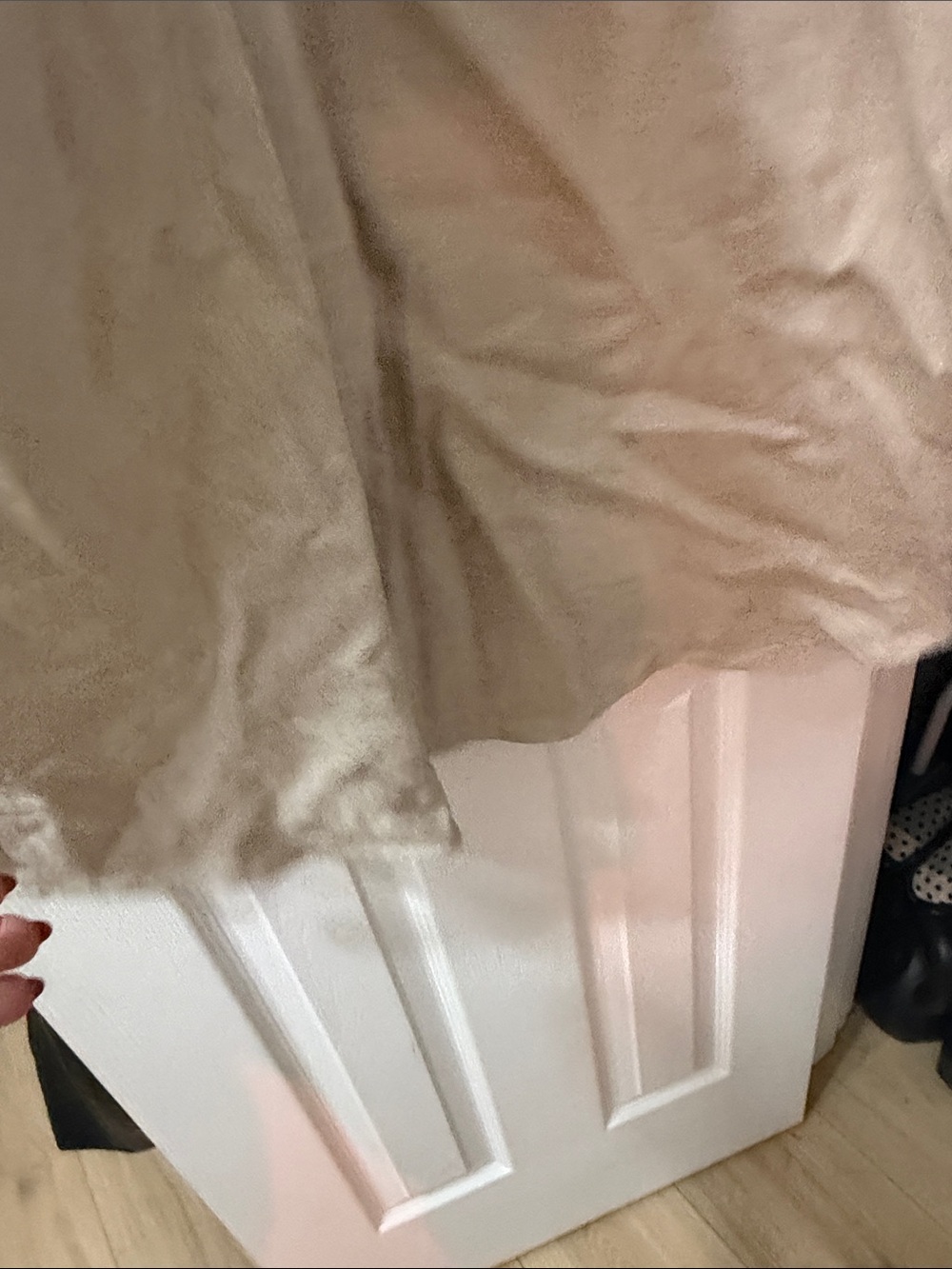 Zara Cream Linen-Blend Maxi Skirt - Picture 8 of 10